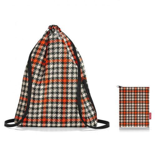 Reisenthel Potovalna torba , Črno in rdeče z motivom petdesetih mini maxi sacpack
