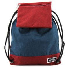 Target Ciljna športna torba, Z žepom, rdeče-modre barve
