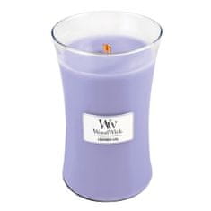 Woodwick Ovalna vaza za sveče , Kopel sivke, 609,5 g