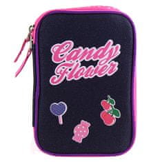 Target Ciljna šalica s svinčnikom, Candy Flower, barva vijolična