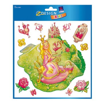 Avery Zweckform Okrasna okna , Z-Design Kids, Princess