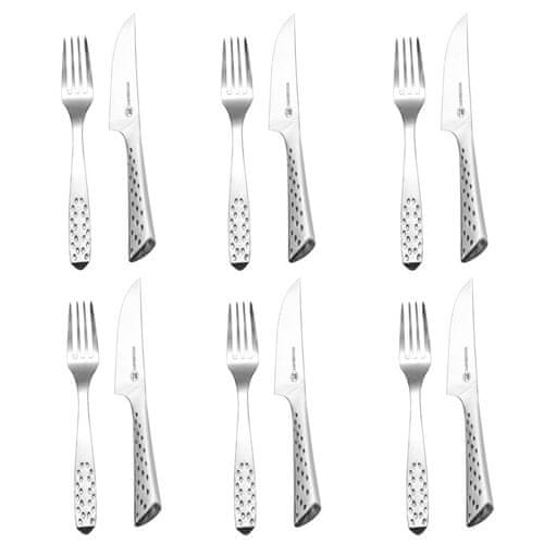 Weber Set zrezkov , Deluxe, 6 kosov, nerjavno jeklo