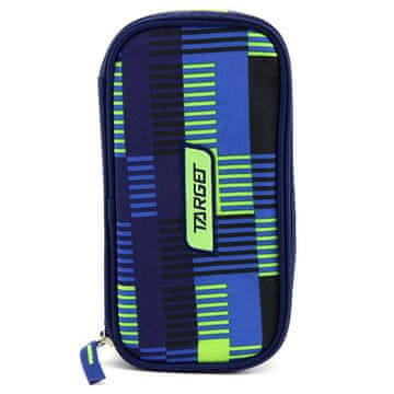 Target Šolska škatla za svinčnike brez refill, Kompaktna, rumeno-modra z vzorcem