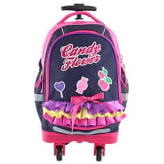 Target Nahrbtnik za šolske vozičke t, Candy Flower, vijolična