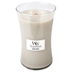 Woodwick Ovalna vaza za sveče , Cedrov lesni dim, 609,5 g