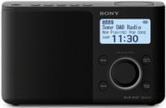 Sony XDR-S61D prenosni radio, črn