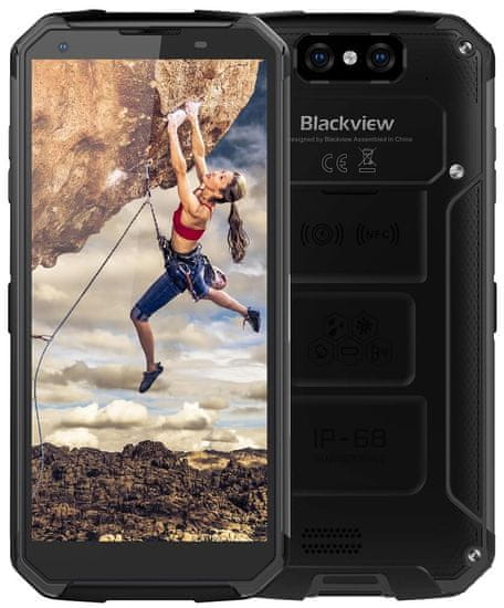 Blackview BV9500 Plus pametni telefon, 4 GB/64 GB, črn