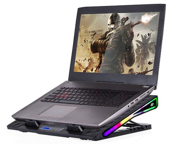 Hladilnik za prenosnik Gamezone Wing 17.3 RGB