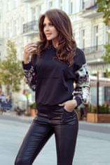 Numoco Ženska bluza 279-3, črna, XL