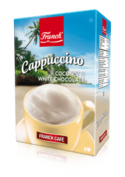 Franck cappuccino Coconut & White Chocolate, 148 g