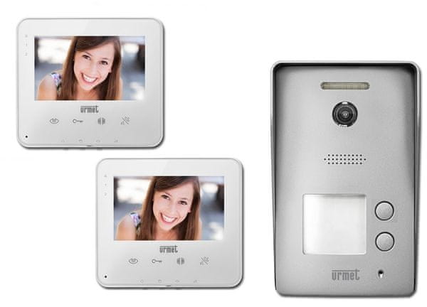  V2 Dvodružinski video kit s 5'' soft touch monitorjem