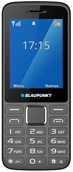 Blaupunkt FM 03 GSM telefon, siv