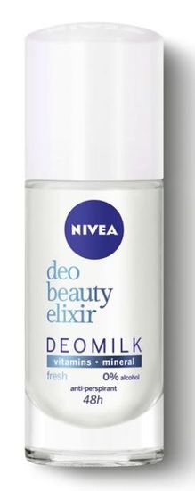 Nivea Beauty Elixir Deomilk Fresh, roll-on antiperspirant, 40 ml