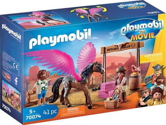 Playmobil Marla in Del s krilatim konjem (70074)