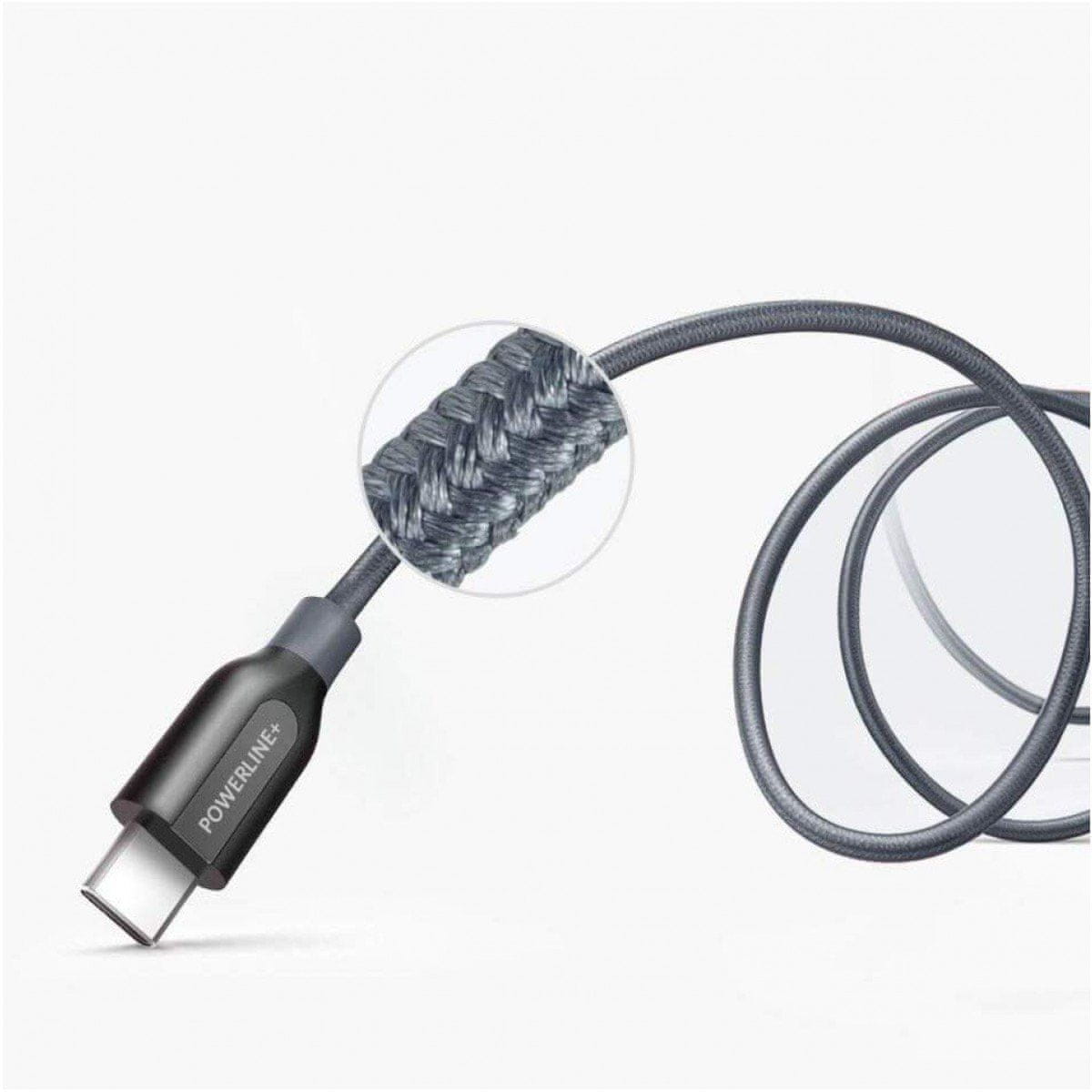 PowerLine+ USB-C, USB-A kabel