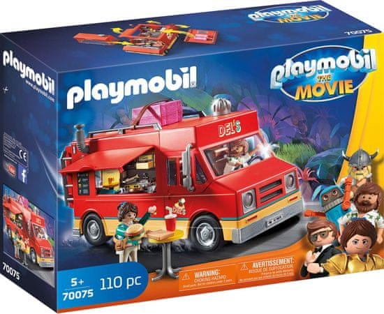 Playmobil Delov tovornjak s hrano in Marlo (70075)