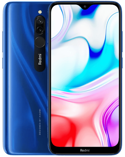 Xiaomi Redmi 8, 4 GB/64 GB GSM telefon, moder