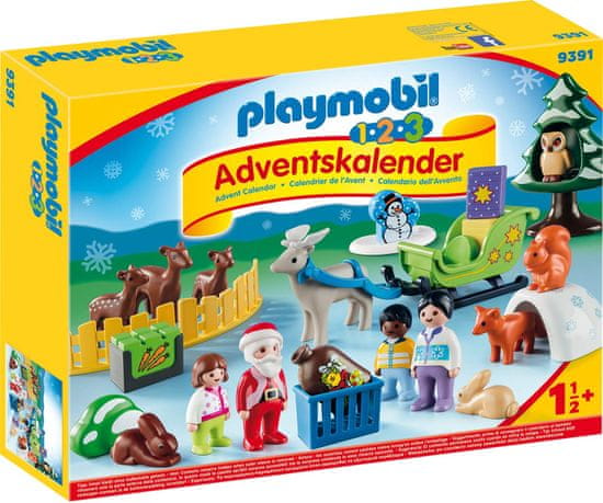 Playmobil Božič v gozdu, adventni koledar (9391)