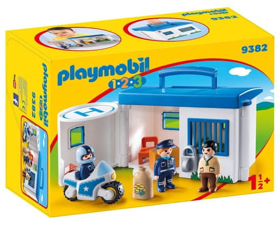 Playmobil prenosna policijska postaja (9382)