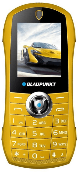 Blaupunkt CAR GSM telefon, rumen - Odprta embalaža