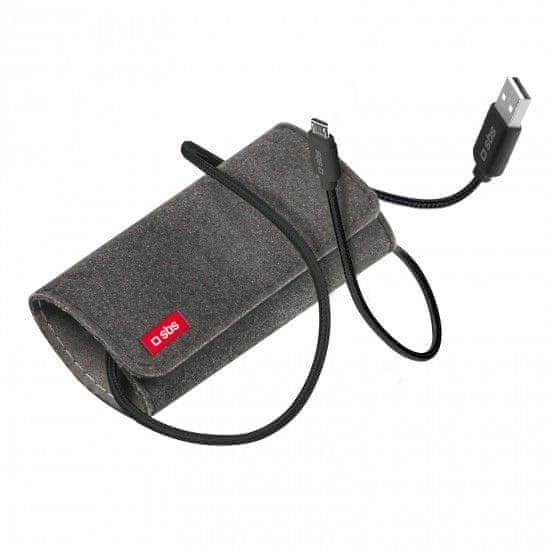 SBS podatkovni kabel mikro USB s potovalno torbico