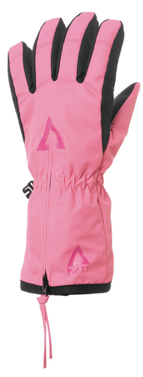Matt 3211 Doo Wp Zipper dekliške smučarske rokavice, roza