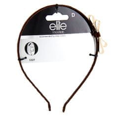 Elite Models Trak za glavo s trakom, kovinsko rjava