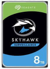 Seagate SkyHawk, 8 TB , SATA 6 Gb/s, 256 MB, 7200 trdi disk