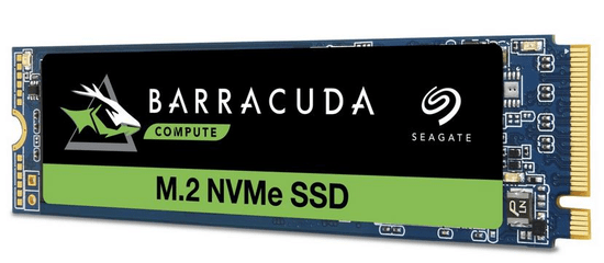 Seagate BarraCuda 510, 256 GB, M.2 2280, PCIe NVMe SSD disk
