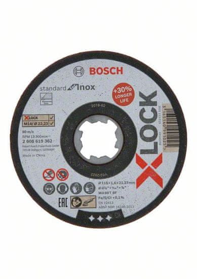 BOSCH Professional X-Lock rezalna plošča za Inow, 125 x 1,6 mm T41, ravna (2608619363)