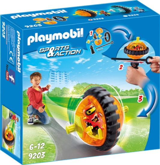 Playmobil hitrostna vrtavka, oranžna (9203)