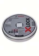 BOSCH Professional X-Lock komplet ravnih rezalnih plošč za Inox 125 x 1,6 mm T41 (2608619364)