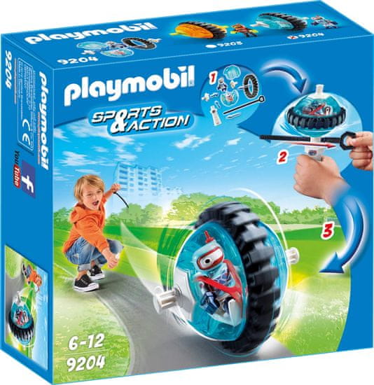 Playmobil hitrostna vrtavka, modra (9204)