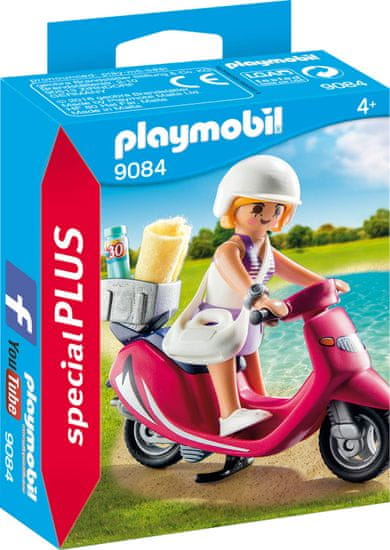 Playmobil obiskovalec plaže s skuterjem (9084)