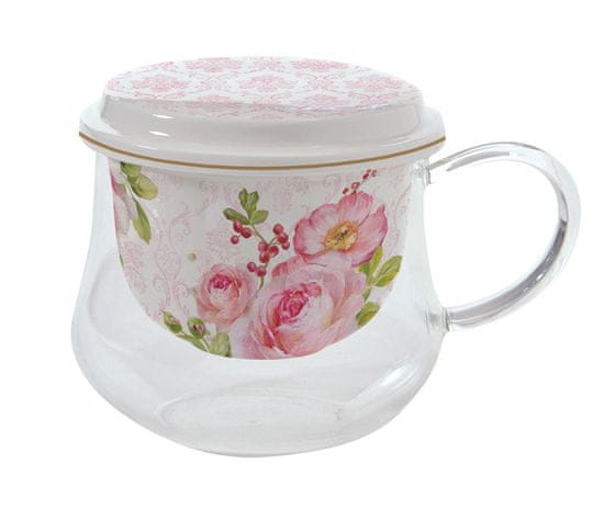 Set Infusore EASY LIFE Sicily - Tazza In Porcellana Con Filtro In Acciaio - Foto 8