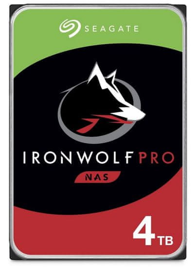 Seagate ironwolf pro 4 tb, sata 6 gb/s, 256 mb, 7200 trdi disk (st4000ne001)  | komponentko