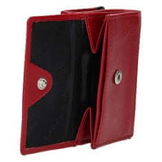 Lagen Ženska usnjena denarnica BLC-160231 Red/Blk