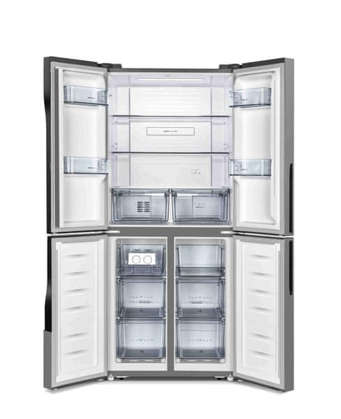Ameriški hladilnik Gorenje NRM8181MX velika prostornina