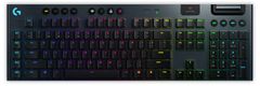 Logitech G915 LIGHTSPEED RGB breG915 LIGHTSPEED RGB brezžična mehanska gaming tipkovnica, GL Tactile (920-008910)