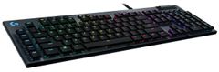 Logitech G815 tipkovnica, Lightsync RGB, mehanska, gaming, GL Tactile, črna (920-008992)