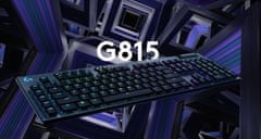 Logitech G815 LIGHTSYNC RGB mehanska gaming tipkovnica, GL linear (920-009008)