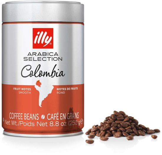 illy kava v zrnu Monoarabica Colombia, 250 g