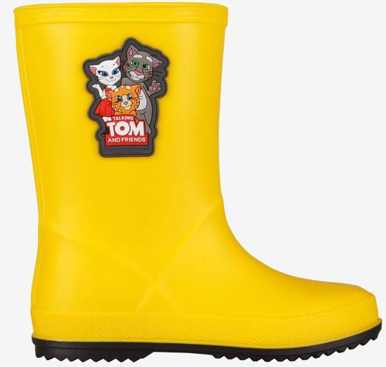 Coqui Rainy Talking Tom & Friends dekliški škornji Yellow/Antracit