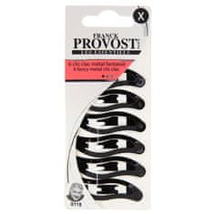 Franck Provost Lasje za lase 6pcs , Val - 6pcs, črn, 4cm