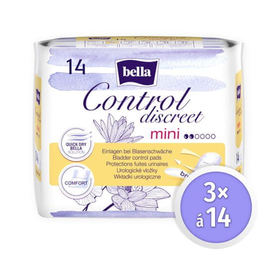 Bella Control Discreet Mini 14 ks × 3