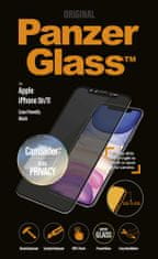 PanzerGlass Privacy Pro zaščitno steklo za iPhone Xs Max/11 Pro Max, P2669, Cam Slider, Edge-to-Edge, črno
