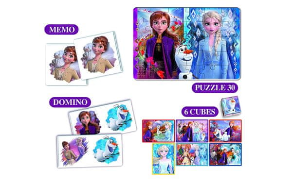 Clementoni Edukit 4 v 1 igre, Frozen 2 (18059) | mimovrste=)