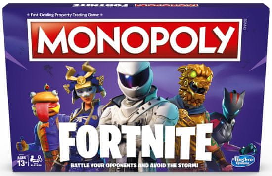 HASBRO namizna družabna igra Monopoly: Fortnite Edition, v angleščini