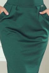 Numoco Ženska midi obleka Sara zelena XL