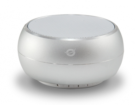 Conceptronic Beattie brezžični Bluetooth zvočnik, srebrn